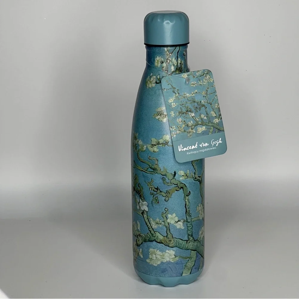 Eloy Vincent van Gogh Almond Blossom Thermal Bottle 500 ml NWT - Picture 1 of 6